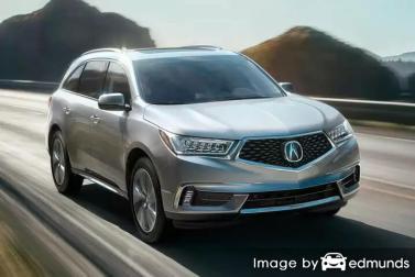 Insurance quote for Acura MDX in Newark