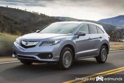 Insurance rates Acura RDX in Newark