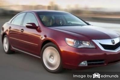 Insurance rates Acura RL in Newark