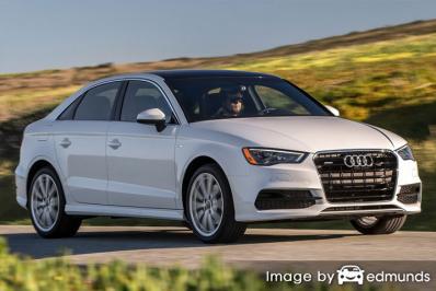 Insurance rates Audi A3 in Newark