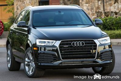 Insurance rates Audi Q3 in Newark