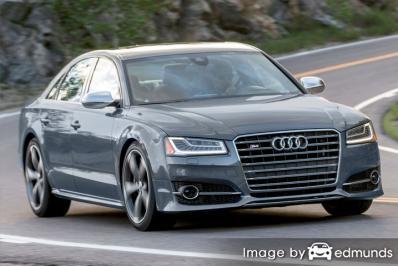 Insurance quote for Audi S8 in Newark