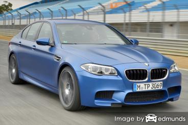 Insurance rates BMW M5 in Newark