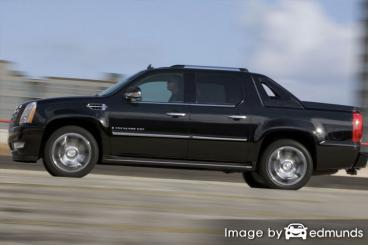 Insurance rates Cadillac Escalade EXT in Newark