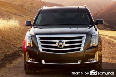 Insurance rates Cadillac Escalade in Newark