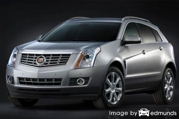 Insurance rates Cadillac SRX in Newark