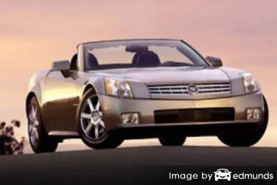 Insurance rates Cadillac XLR in Newark