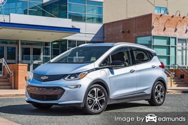 Insurance quote for Chevy Bolt EV in Newark