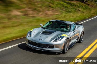 Insurance quote for Chevy Corvette in Newark