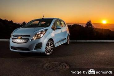 Insurance rates Chevy Spark EV in Newark