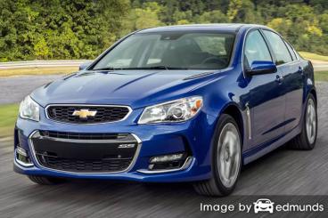 Insurance quote for Chevy SS in Newark