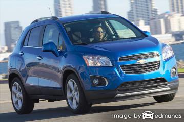 Insurance quote for Chevy Trax in Newark