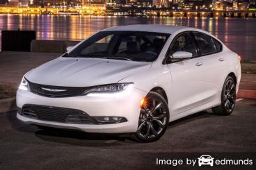 Insurance rates Chrysler 200 in Newark