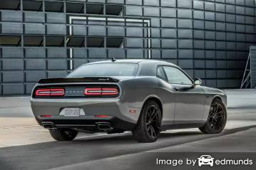 Insurance rates Dodge Challenger in Newark