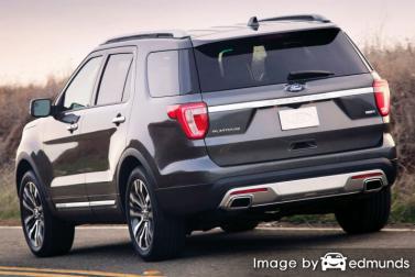 Insurance quote for Ford Explorer in Newark
