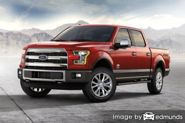 Insurance rates Ford F-150 in Newark
