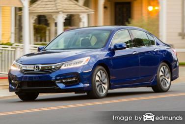 Insurance rates Honda Accord Hybrid in Newark