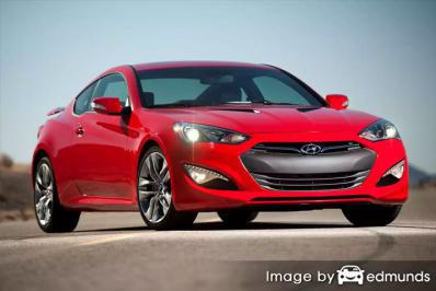 Insurance quote for Hyundai Genesis in Newark