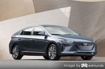 Insurance rates Hyundai Ioniq in Newark