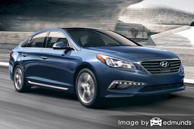 Insurance rates Hyundai Sonata in Newark