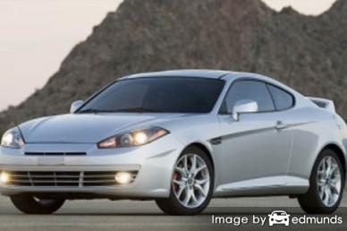 Insurance quote for Hyundai Tiburon in Newark