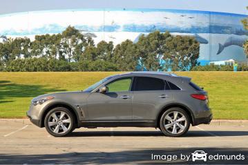 Insurance quote for Infiniti FX50 in Newark