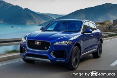 Insurance rates Jaguar F-PACE in Newark