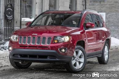 Insurance rates Jeep Compass in Newark