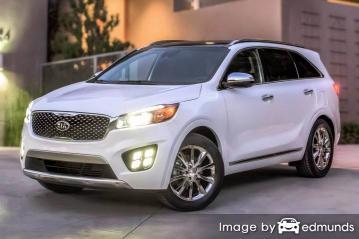 Insurance quote for Kia Sorento in Newark