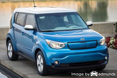 Insurance rates Kia Soul EV in Newark