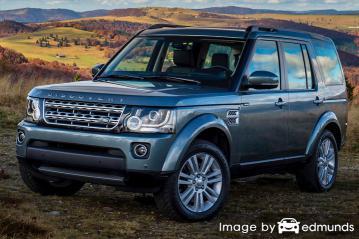 Insurance rates Land Rover LR4 in Newark
