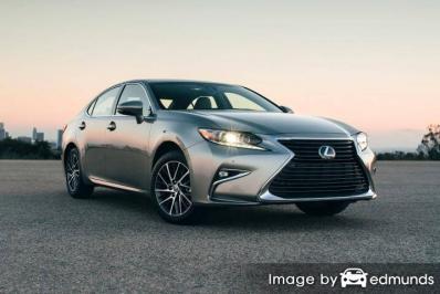 Insurance rates Lexus ES 350 in Newark