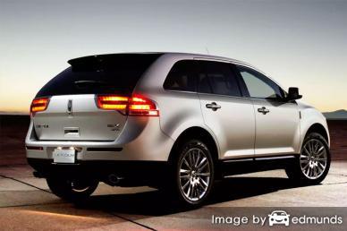 Insurance rates Lincoln MKX in Newark
