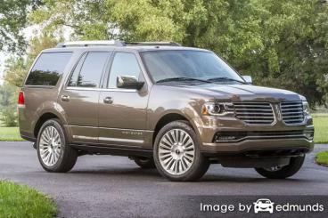 Insurance quote for Lincoln Navigator in Newark