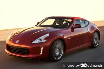 Insurance rates Nissan 370Z in Newark