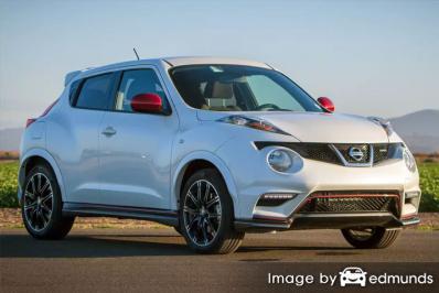 Insurance rates Nissan Juke in Newark