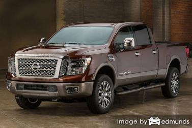 Insurance rates Nissan Titan in Newark