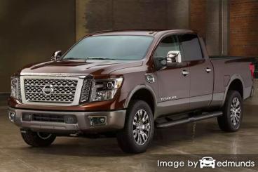 Insurance rates Nissan Titan XD in Newark