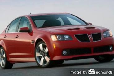 Insurance quote for Pontiac G8 in Newark