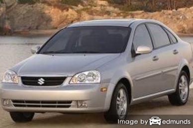 Insurance rates Suzuki Forenza in Newark